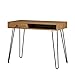 Price comparison product image Aviina Study Table, Home Office Desk with Drawers & Hairpin Legs, Small Computer Desk for Small Spaces, PC Desk with Storage, Office Computer Table, Wooden Desk, Bedroom Desk, Oak, 100cm X 50