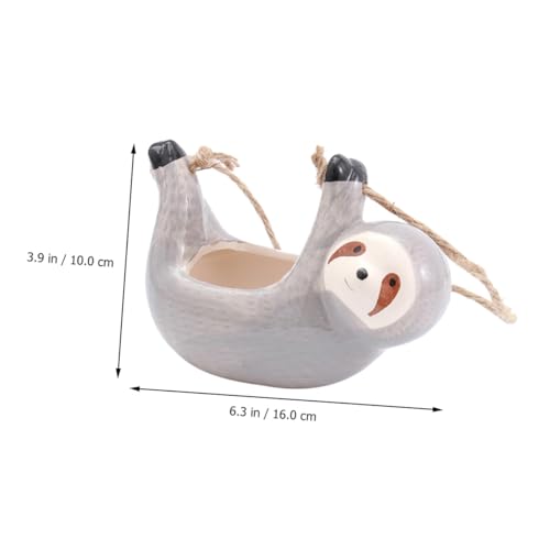 Pots de fleurs suspendus en céramique artisanale durable VICASKY