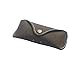 Customized stitching Genuine Leather Eyeglass Case Vintage Personality Handmade Glasses Case Eyewear Protective Holder
