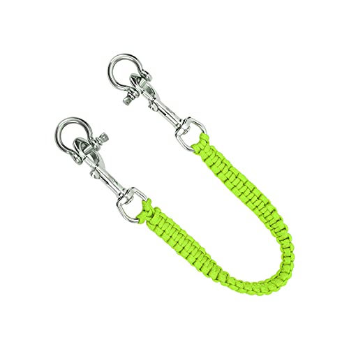 VGEBY Diving Camera Lanyard 316 Stainless Steel, 360° Flexible Rotation, for Dive (Green)