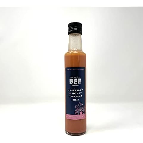 Raspberry & Honey Salad Dressing from The Scottish Bee Company - Made Using Locally Sourced Blossom Honey and Fresh Wild Raspberries Cover