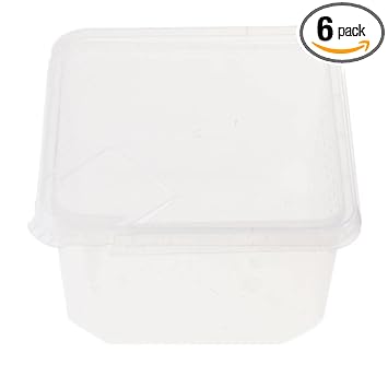 GIANTE Reptile Spider Breeding Box Container Case Hatching Tank 12.5x12.5x7.3cm