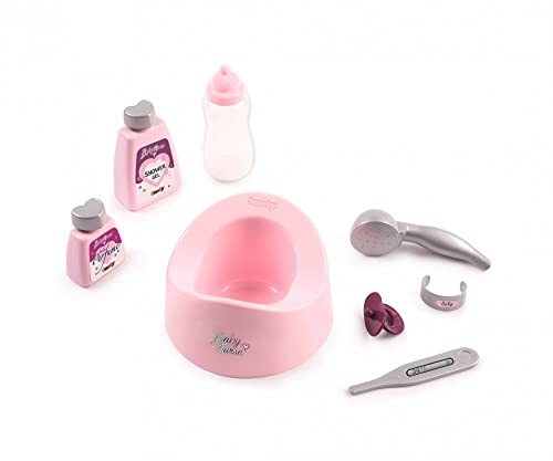 Smoby 220362 - Baby Nurse Poppenbadkuip, Kuip Met Elektronische Functies En Veel Accessoires, Poppenaccessoires Voor… - Image 3