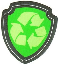 Vinilo decorativo Rocky Badge para pared 3.81x3.81 cm