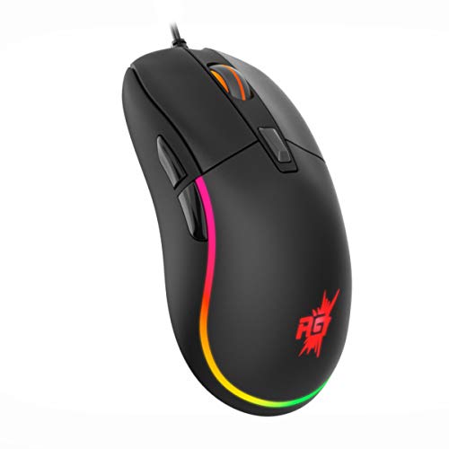 Image of Redgear Z-2 Gaming Mouse with PMW 3360 Sensor, 4 Side Buttons, RGB and dpi Upto 12000