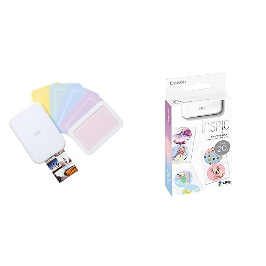 Amazon.co.jp: 【2点セット】Canon スマホ専用ミニフォト