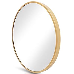 HF Home Feeling Premium spiegel rond – veelzijdig inzetbaar dankzij mooi design – elegante ronde spiegel met eenvoudige…