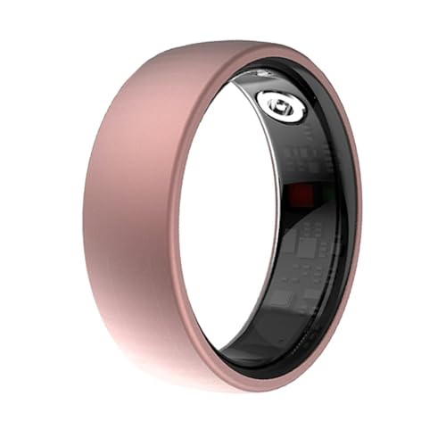 Bague intelligente or rose taille 8 avec capteur cardiaque et sommeil