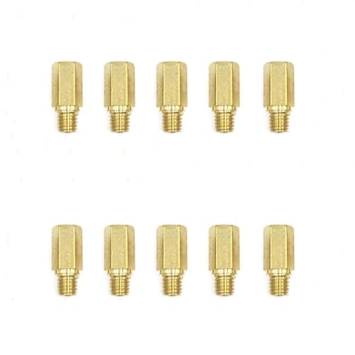 Buse d'injecteur en laiton M5 x 0.8 de 5mm pour carburateur FCR OKO KOSO PE de moto en lot de 10