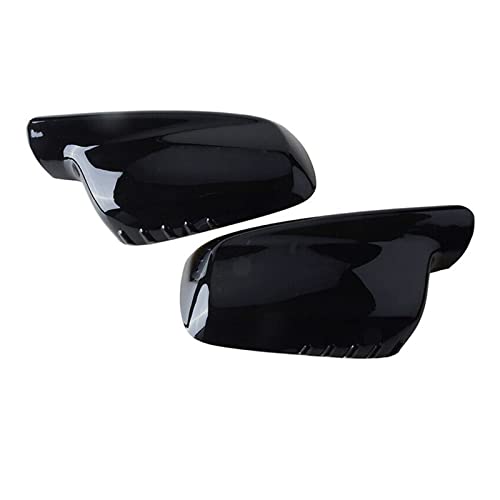 Couvre miroir porte cassé ? Paire de coques noires pour E46 et E67