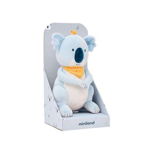 Doudou koala lavable Miniland : la peluche bébé extra douce facile à nettoyer