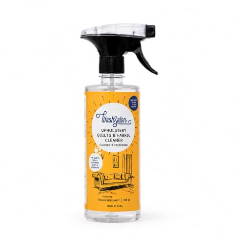 Image of Upholstery Cleaner Spray 500ml | Fabric & Carpet Stain & Odour Remover for Sofas, Rugs, Curtains & Cushions | No-Rinse Spot Cleaner | Non-Toxic