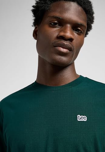 T-Shirt Homme Lee Ls Patch Logo Tee en coton confortable