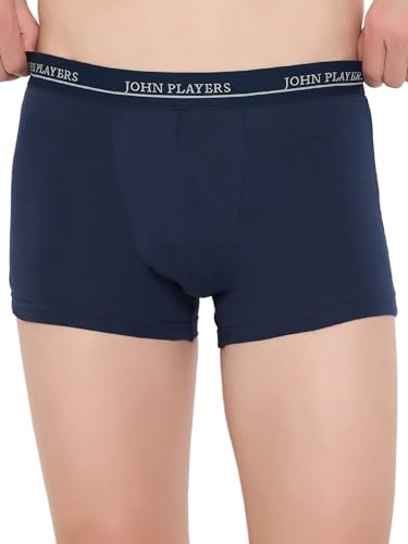 Image of John Players Pack of 2 Trunks Underwear for Men- 100% Cotton