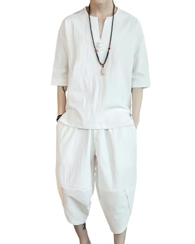 [Dreambuilder] Y ㉺Zbg  ZbgAbv Ȗ  ĕ W[W ㉺Zbg 傫TCY 2_Zbg TVc n[tpc n [EFA  JWA Vv X|[cEFA (zCg, 2XL)