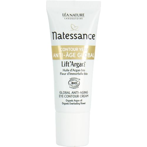 Natessance Lift'Argan: Divinissime Immortelle, gel para el contorno de ojos / labios, 20 ml.