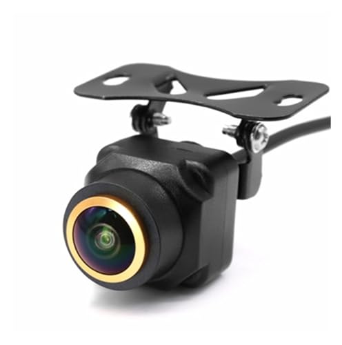 Caméra de recul voiture universelle AHD 1080P avec lentille fisheye jaune