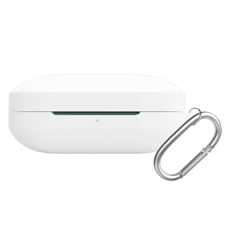 CRUIC Silicone Case Cover Compatible for One Plus Buds Pro-White