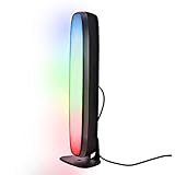 Monster Illuminessence Multi-Color Light Bar with Multi-Position Base, Mobile App, Compatible with Alexa, Google Assistant, Siri, 1-Pack
