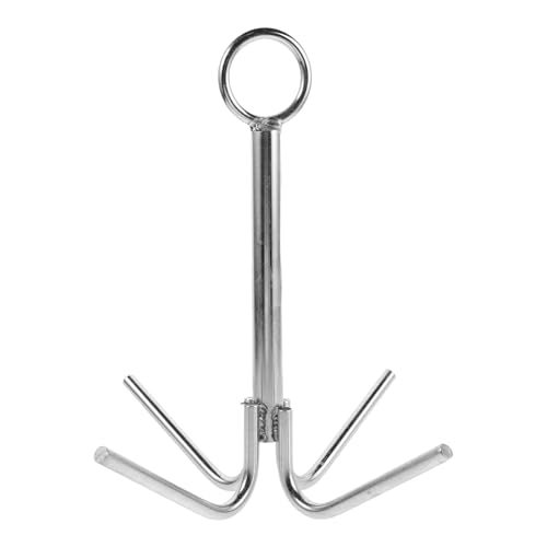 Ancre marine grappin compact 4 griffes acier inoxydable pour bateau et yacht