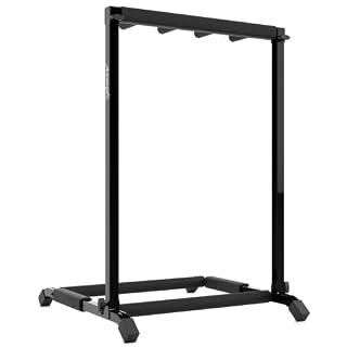 Audibax Multi-stand 3 – Support du sol pour 3 guitares ou support faible – compatible avec les guitares électriques et à… - Les Beatles, Paul McCartney, John Lennon, RIngo Starr, George Harrison Audibax Multi-stand 3 - Support du sol pour 3 guitares ou support faible - compatible avec les guitares électriques et à… – Image 2