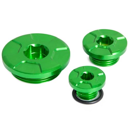 Tapón de aceite anticaídas para cárter de motor compatible con motos KX450 y KLX450R