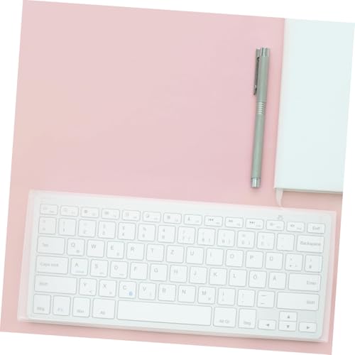Boîtier acrylique transparent anti-poussière rigide pour clavier - 4