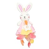 GLOGLOW Baby Blanket, Soft Polyurethane Material, Teether Security Blanket, 37 X 36 Cm for Infants and Toddlers