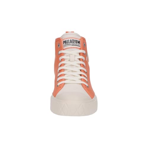 Image of Palladium Unisex Palla Ace Mid Organic Canvas Lace Up Sneaker
