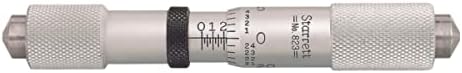 Starrett Micrometer Head with Lock Nut, .001" Graduations