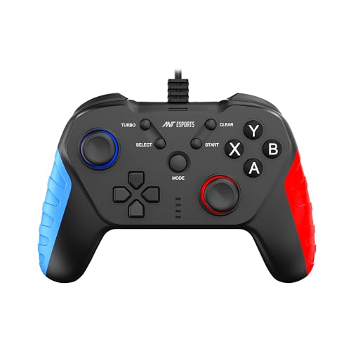 Image of Ant Esports GP110 Wired Gamepad, Compatible for PC & Laptop Computer (Windows 10 /8 /7) / PS3 / Android