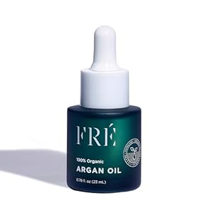 100% Organic Argan Oil by FRE Skincare – Argan Oil for Hair, Skin & Nails – Cold Pressed Carrier Oil Stimulate Growth for Dry Damaged Hair – Moroccan Skin Moisturizer for Softer & Smoother Skin