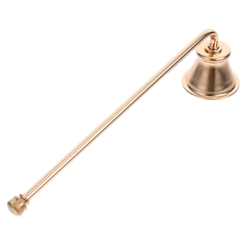 GRIRIW Candle Extinguisher with Long Handle Wick Snuffer for Elegant Home Candle Accessory Easy to Use for Decorative Candles