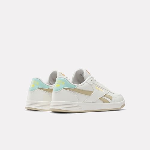 Reebok Reebok Women's Court Advance Sneaker, Chalk/Chalk/Classic Beige, Women's Size 10