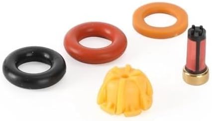 for BMW for M3/323is/325is/525i E36/E34/For M50/S50 Fuel Injector 6 Set Fuel Injectors Repair Seal Kit Car Accessories Car Injector