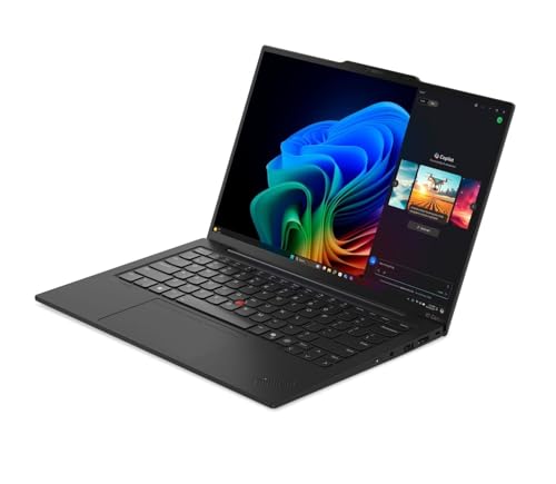Image of Lenovo ThinkPad X1 Carbon Gen 13, Intel Ultra 7 265U vPro, 64 GB LPDDR5X, 2TB SSD, 14 inch 2.8K (2880 x 1800) OLED Touchscreen, 5G Laptop WWAN Mobile eSIM+Nano SIM Card, Haptic Touchpad