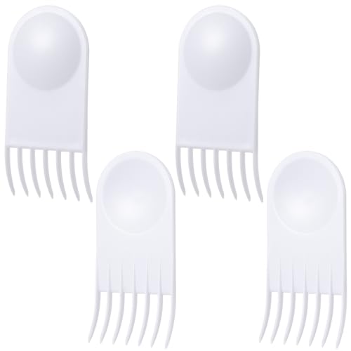 MBAIYO 4pcs Vegetable Chopper Cleaning Tools Fork, Onion Salad Slicer Chopper Tool, Fruit Salad Choppers Cleaner Comb Tools Work for Vidalia Chop Wizard Vegetable Choppers