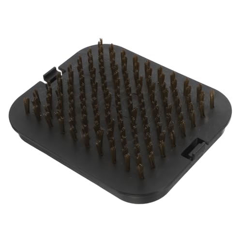 Yardwe Multi Functional Clean Brush Head for Grilled Rack Reusable Barbecue Lightweight Compact Design for Easy Storage and Grill Maintenance