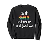 Photo Gallery is it gay in here lgbt rainbow proud lesbian transgender felpa Photo Gallery is it gay in here lgbt rainbow proud lesbian transgender felpa