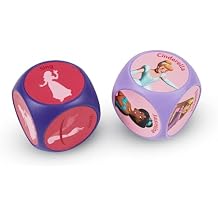 Disney Princess Dice Imagination Act Out the Action Game | Family Game Night for All Ages | Creative and Engaging Fun for All Featuring Disney Princesses with 36 unique and silly combinations