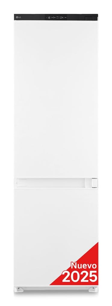 LG GTFN256SET Nevera y congelador empotrada, 233 litros, clase energética E
