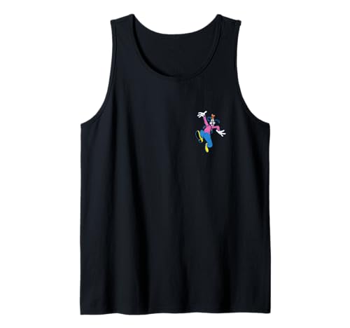 Débardeur Mickey & Friends Goofy Disney pour homme en coton noir