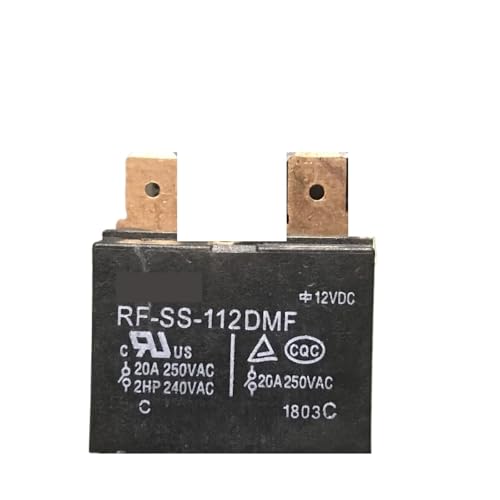 Relé de potencia RF-SS-112DMF, 20 A, 4 pines, 12 V, 20 A/250 V CA, 12 V CC, 15 unidades por lote