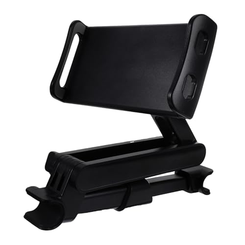 Homoyoyo Car Headrest Tablet Holder Adjustable Space-Saving Design Multi-Functional Mount for Phones and Tablets Easy to Clean Non- Support for Backseat Use