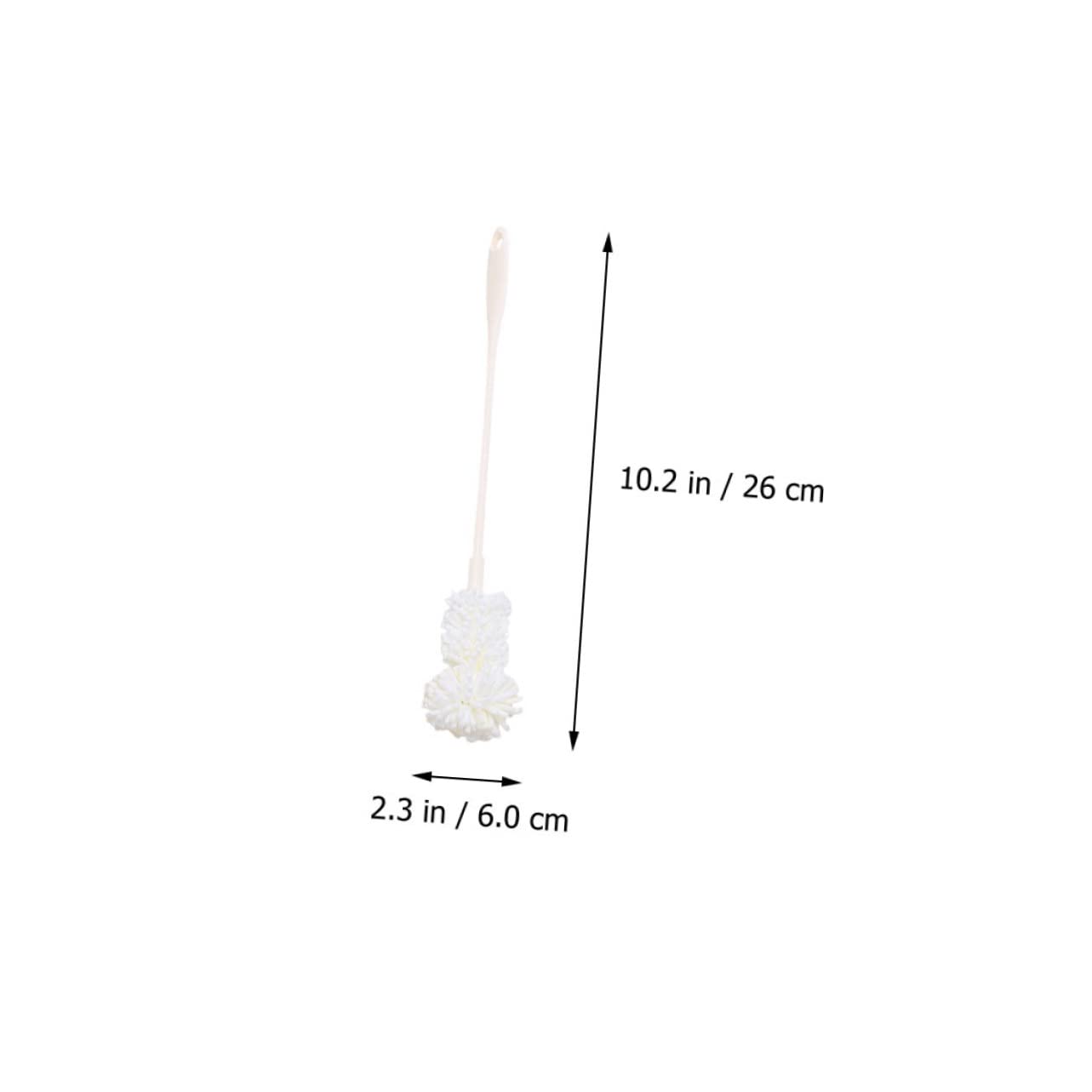 2 Series Cepillo para Limpieza De Biberones Y Botellas Mango Herramienta De Limpieza De Cocina para Biberones Y Accesorios De Bebés 2 Piezas*2