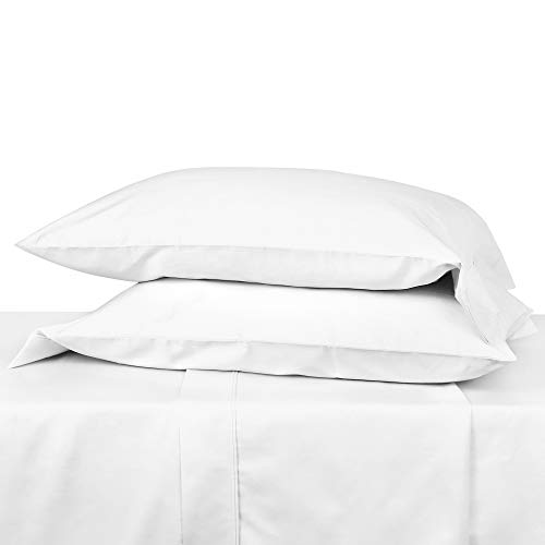 Trident King Size Sheets Set 500 Tc Bed Sheets 4-Piece Set Bedding Sheets And Pillowcases -Soft & Smooth Deep Pocket Sheet Sets -Triblend Cotton-Tencel-Lyocell Sateen King Sheets -Bright White #TOP5