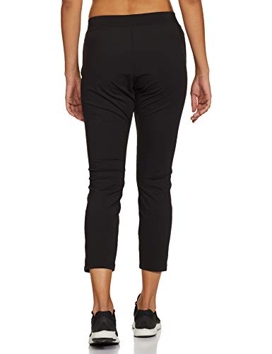Image of Enamor Mid Rise 7 /8th Length Drawstring Closure Travel Pants for Women - Relaxed Fit, Quick Dry, Antimicrobial - E068
