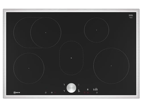 NEFF T58PTF1L0 Piano Cottura A Induzione N90 80cm, 4 Zone, Twist Pad Magnetico, Home Connect, Cappa Automatica - 2