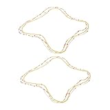 AKOOSY 6 piezas Conjunto de Cadenas de Cintura Decorativas con Cuentas para Mujer Accesorios Versátiles para Playa y Jeans Cadena de Cinturón Artesanal y Estilo Boho para Moda Praia