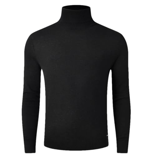 100% laine mérinos homme col roulé Kelsiop tricot luxe chaud
